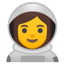 Woman Astronaut emoji, Google, Android 2018