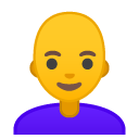 Woman Bald emoji, Google, Android 2018