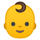 Baby emoji, Google, Android 2018