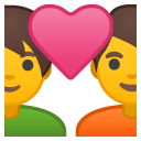Couple with Heart emoji, Google, Android 2018