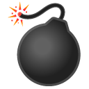 Bomb emoji, Google, Android 2018