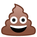 Pile of Poo emoji, Google, Android 2018