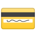 Credit Card emoji, Google, Android 2018
