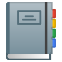 Notebook with Decorative Cover emoji, Google, Android 2018