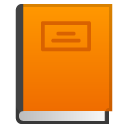 Orange Book emoji, Google, Android 2018