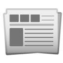 Newspaper emoji, Google, Android 2018