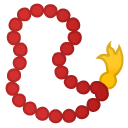 Prayer Beads emoji, Google, Android 2018