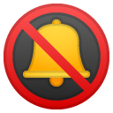 Bell With Slash emoji, Google, Android 2018