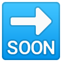 Soon Arrow emoji, Google, Android 2018