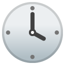 Four O’clock emoji, Google, Android 2018