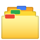 Card Index Dividers emoji, Google, Android 2018