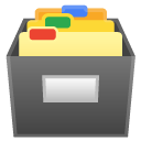 Card File Box emoji, Google, Android 2018