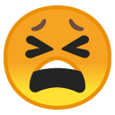 Tired Face emoji, Google, Android 2018