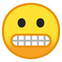 Grimacing Face emoji, Google, Android 2018