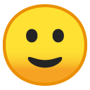 Slightly Smiling Face emoji, Google, Android 2018