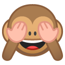 See-no-evil Monkey emoji, Google, Android 2018