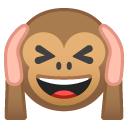 Hear-no-evil Monkey emoji, Google, Android 2018