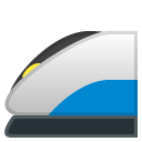 High-speed Train emoji, Google, Android 2018