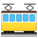 Tram Car emoji, Google, Android 2018