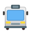 Oncoming Bus emoji, Google, Android 2018