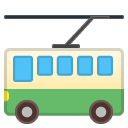 Trolleybus emoji, Google, Android 2018