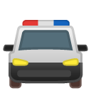 Oncoming Police Car emoji, Google, Android 2018
