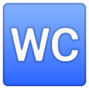 Water Closet emoji, Google, Android 2018