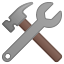 Hammer and Wrench emoji, Google, Android 2018