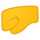 Left-facing Fist emoji, Google, Android 2018