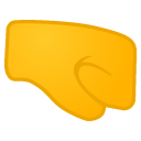 Right-facing Fist emoji, Google, Android 2018