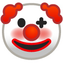 Clown Face emoji, Google, Android 2018