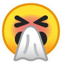 Sneezing Face emoji, Google, Android 2018