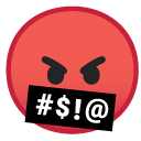 Face with Symbols on Mouth emoji, Google, Android 2018