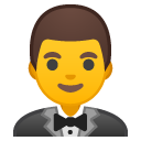 Person in Tuxedo emoji, Google, Android 2018
