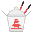 Takeout Box emoji, Google, Android 2018