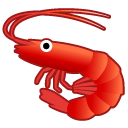 Shrimp emoji, Google, Android 2018