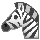 Zebra emoji, Google, Android 2018