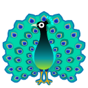 Peacock emoji, Google, Android 2018