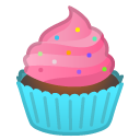 Cupcake emoji, Google, Android 2018