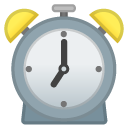 Alarm Clock emoji, Google, Android 2018