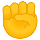 Raised Fist emoji, Google, Android 2018