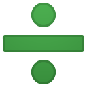 Divide emoji, Google, Android 2018