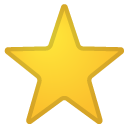 Star emoji, Google, Android 2018