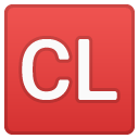 Cl Button emoji, Google, Android 2020