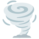 Tornado emoji, Google, Android 2020