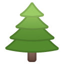 Evergreen Tree emoji, Google, Android 2020