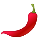 Hot Pepper emoji, Google, Android 2020