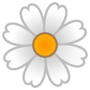 Blossom emoji, Google, Android 2020