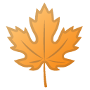 Maple Leaf emoji, Google, Android 2020