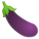 Eggplant emoji, Google, Android 2020